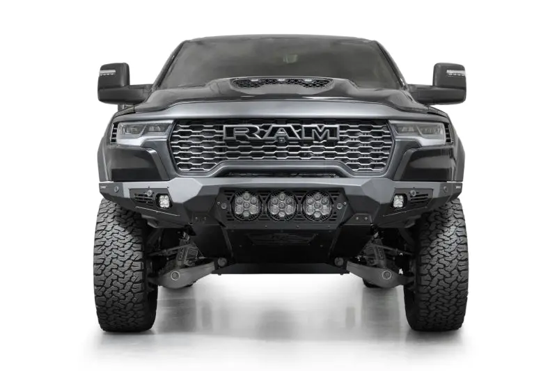 Addictive Desert Designs 2025+ Ram Rho Bomber Front Bumper - 3 Baja Designs Lp6 1