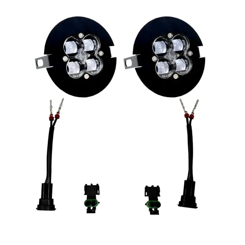 Baja Designs 05-11 Toyota Tacoma/07-13 Toyota Tundra Clear Sae Fog Pocket Light Kit 1