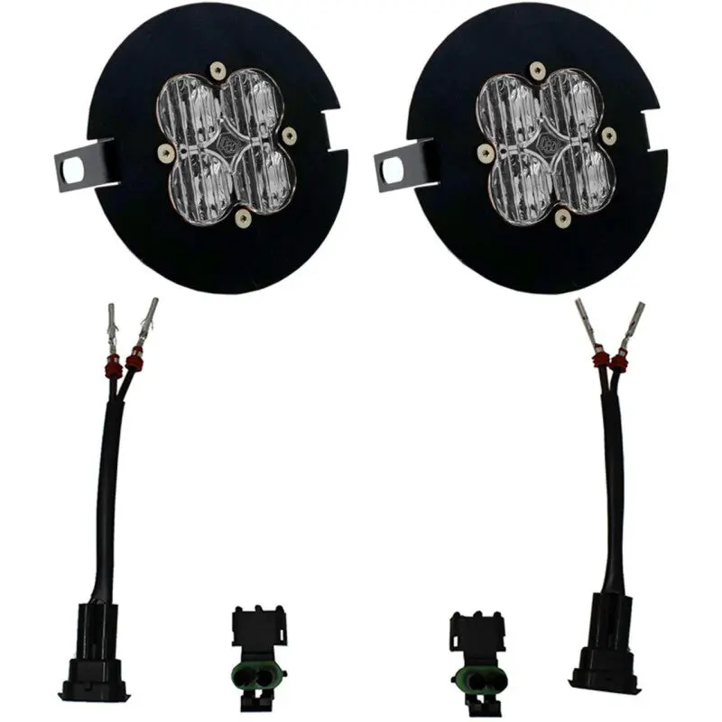 Baja Designs 06-14 Ford F-150 / 07-13 Toyota Tundra Squadron Sport Fog Pocket Kit - Clear 1