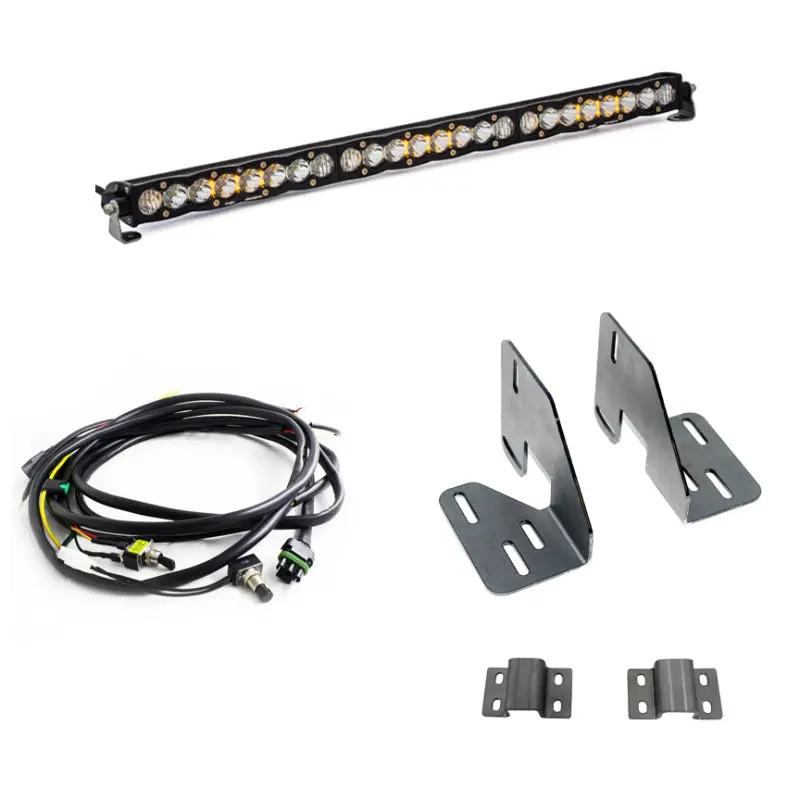 Baja Designs 18-19 Gmc 2500/3500 Hd S8 30In Light Bar Kit 1