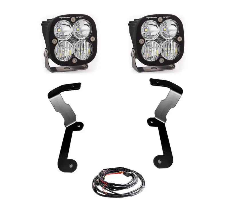 Baja Designs 19-22 Gmc Sierra 1500 Squadron Sport A-Pillar Light Kit 1
