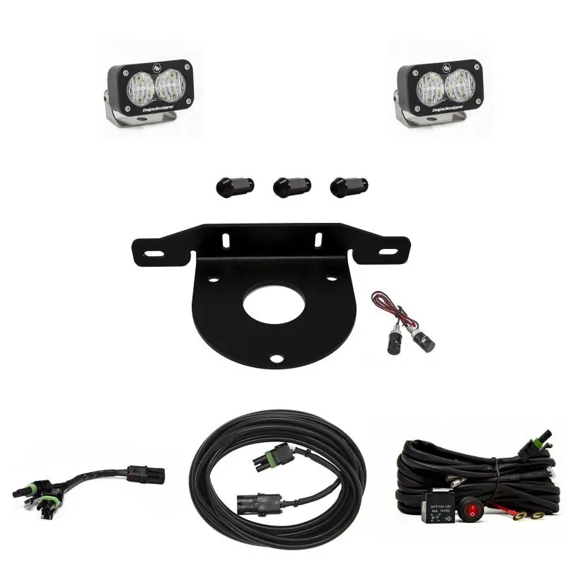 Baja Designs 2021+ Ford Bronco Dual S2 Sport W/C Reverse Kit 1
