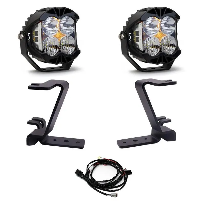 Baja Designs 2023+ Ford F-250/350 Super Duty Lp4 A-Pillar Light Kit 2