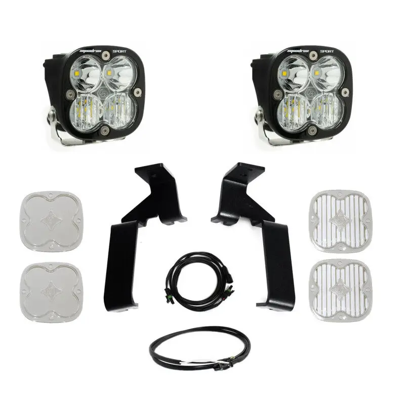 Baja Designs 21-25 Ford Raptor (Base/37/R) Squadron Sport A-Pillar Kit 1