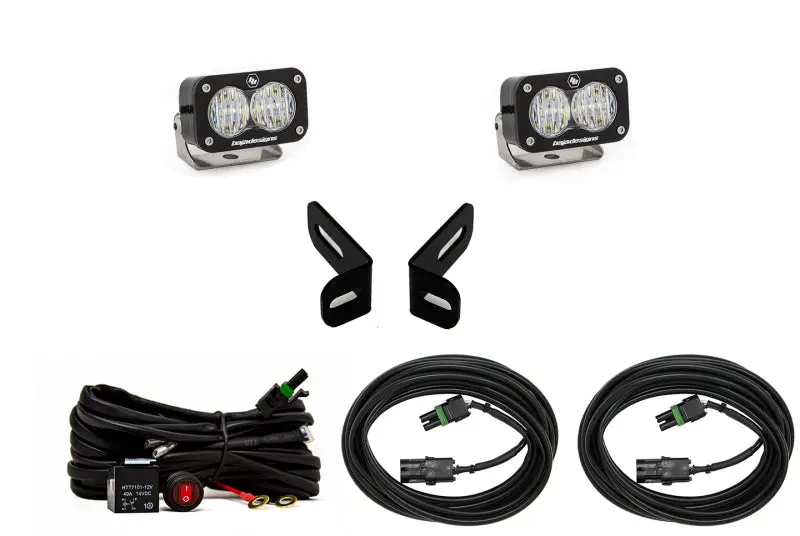 Baja Designs 21+ Ford Bronco Sport Dual S2 Sport Wc Dual Reverse Kit - Clear 1