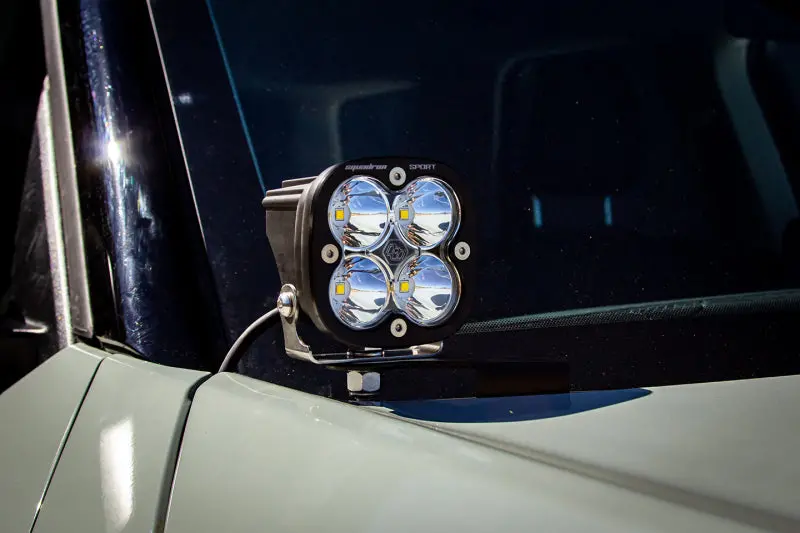 Baja Designs 21+ Ford Bronco Sport Squadron Pro Spot Led Light Pods - Clear 2