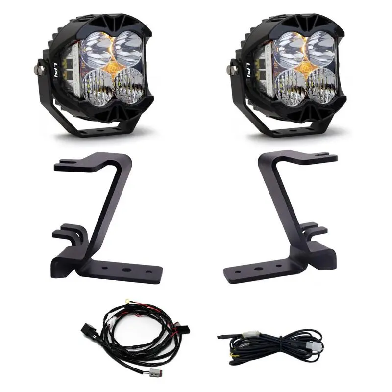 Baja Designs 23-24 Ford F250/F350 Super Duty Lp4 A-Pillar Light Kit 1