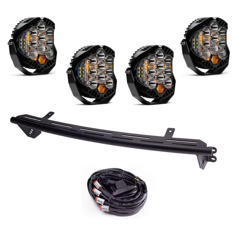 Baja Designs 23+ Ford Super Duty Lp9 Bull Bar Light Kit W/Upfitter 1