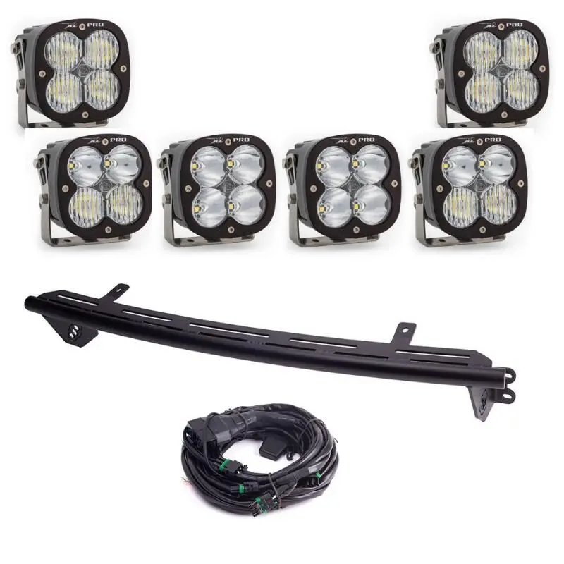 Baja Designs 23+ Ford Super Duty Xl Pro Bull Bar Light Kit W/ Upfitter 1