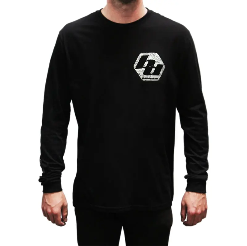 Baja Designs Bd Black Mens Long Sleeve Shirt Extra Large 1