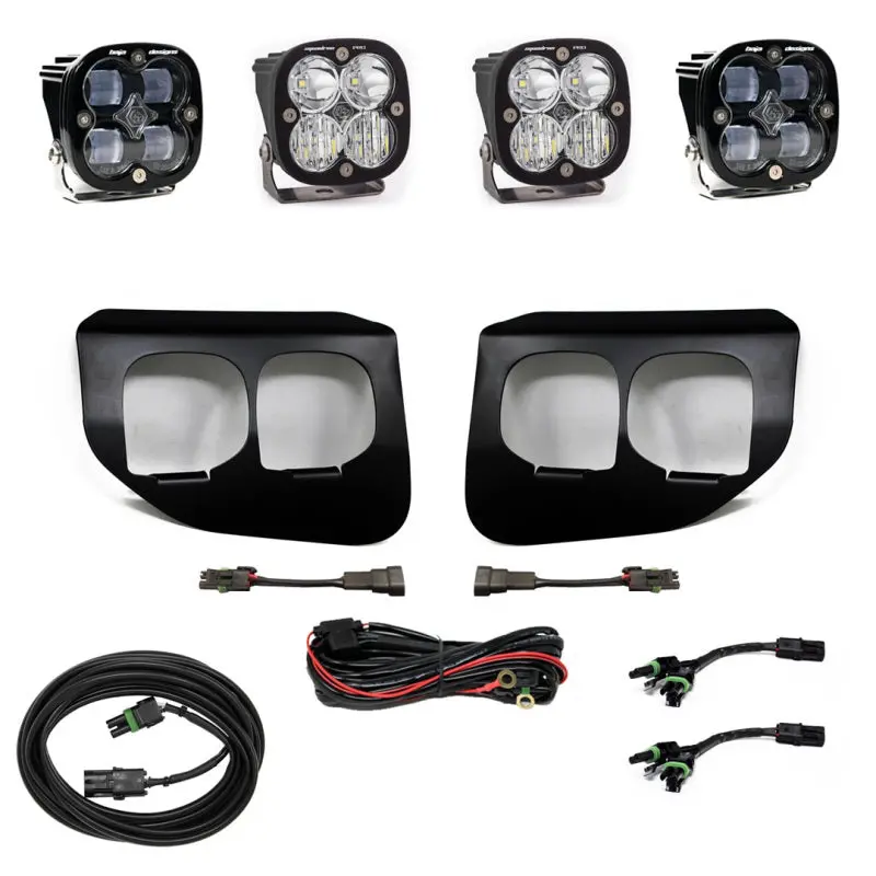 Baja Designs Ford Super Duty (20-On) Fog Lights Dual Fpk Sae/Pro Dc Baja Designs 1