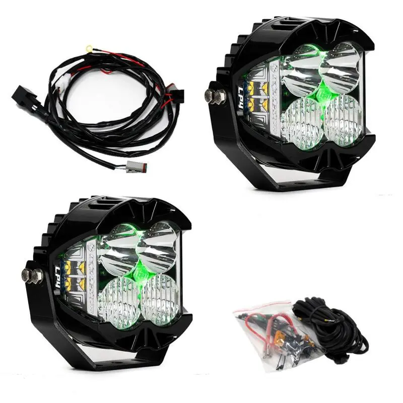 Baja Designs Lp4 Pro Driving/Combo Led - Green Backlight (Pair) 1