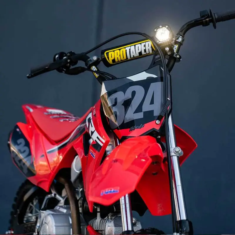 Baja Designs S1 Wide Cornering Electric Start Pit Bike Led Light 1