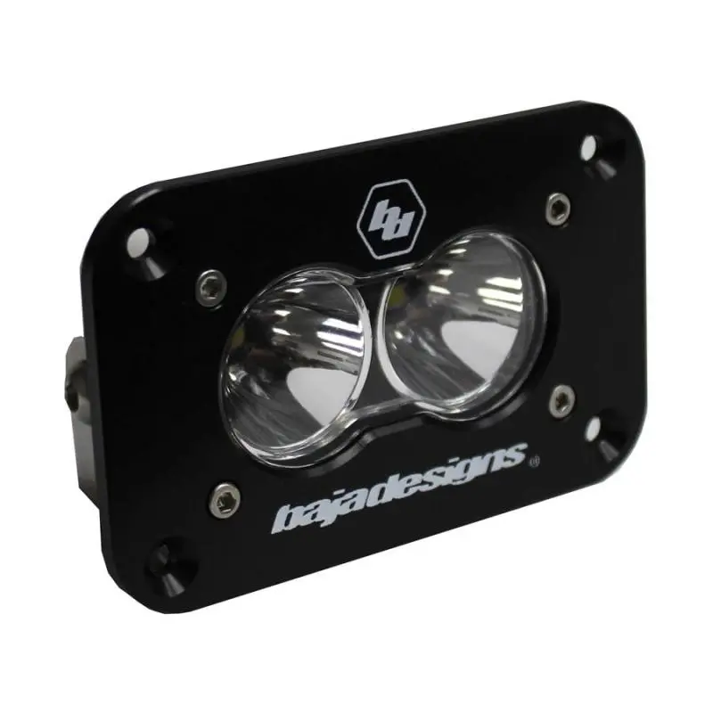 Baja Designs S2 Sport Flush Mount Spot Pattern Led Work Light - Clear 1