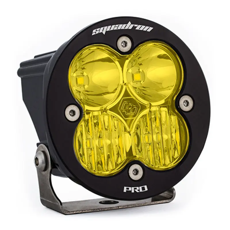 Baja Designs Squadron R Pro Driving/Combo Pattern Led Light Pod - Amber 1