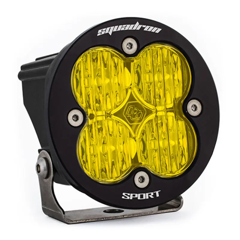 Baja Designs Squadron R Sport Wide Cornering Pattern Led Light Pod - Amber 1