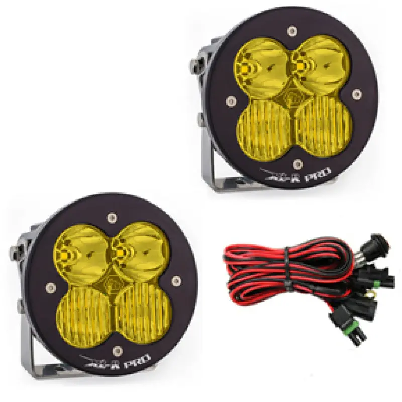 Baja Designs Xl R Pro Series Driving Combo Pattern Pair Led Light Pods - Amber 1