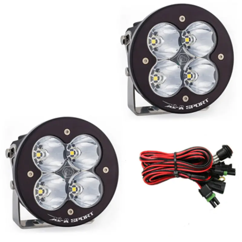 Baja Designs Xl R Sport Series High Speed Spot Pattern Pair Led Light Pods 1