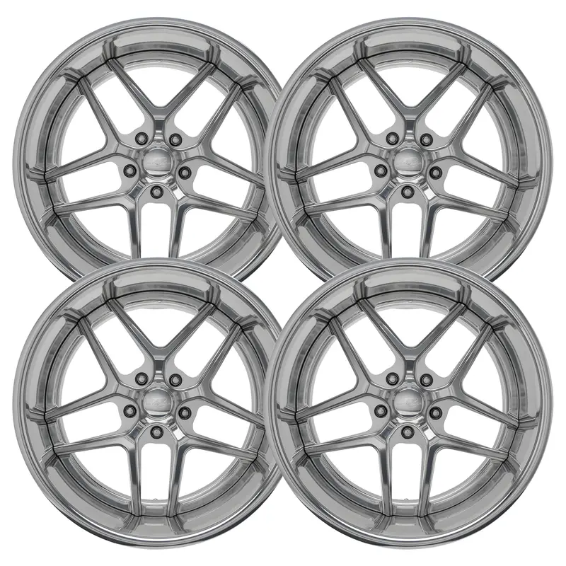 Billet Specialties Tec 5 Polished Set - 63-87 C10 - Staggered 20" 1