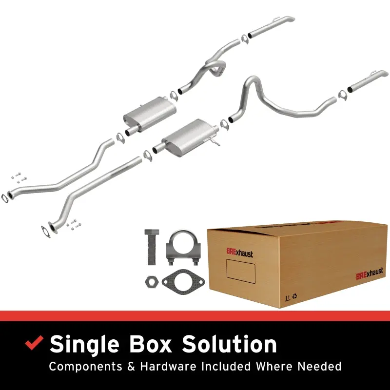 Bre Exhaust 03-11 Crown Victoria Grand Marquis 4.6L Exhaust Kit 1