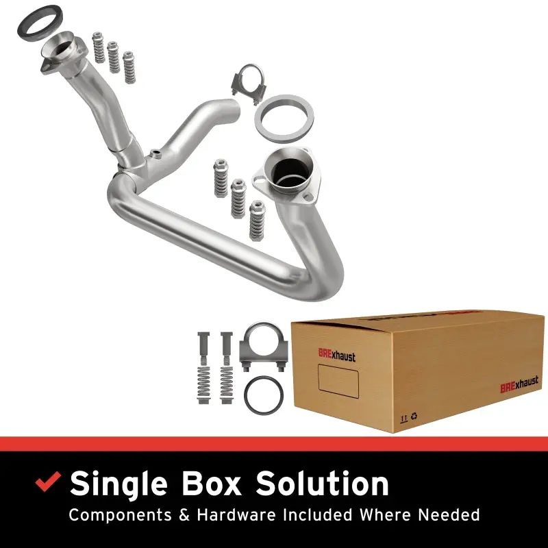 Bre Exhaust 92-93 S10 Sonoma 2.8L 4.3L Front Pipe Kit 1