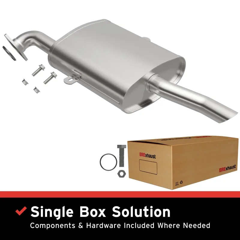 Bre Exhaust 98-02 Corolla Prizm 1.8L Muffler Kit 1