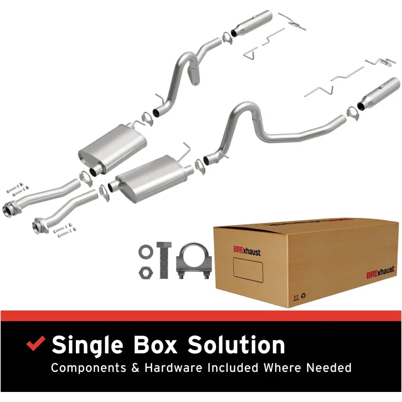 Brexhaust 94-04 Ford Mustang Exhaust Kit 1