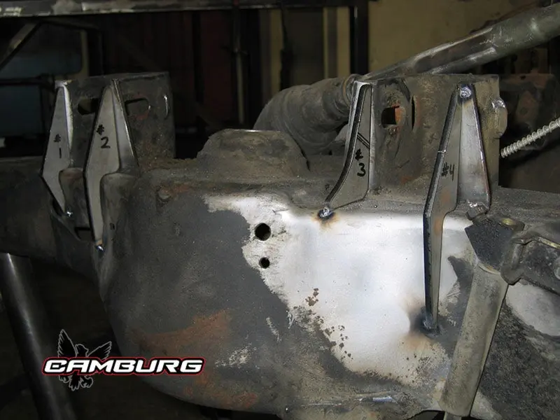 Camburg 01-12 Ford Ranger Edge/4Wd Frame Gusset Kit 2