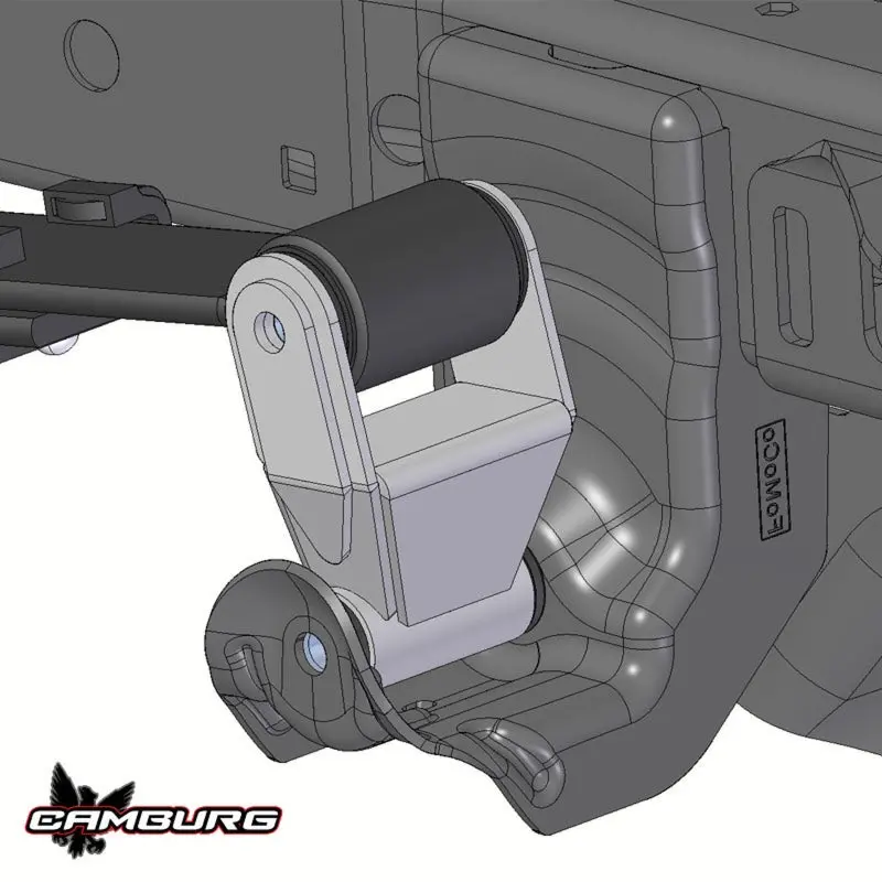 Camburg 10-14 Ford Raptor/ 04-14 F-150/ 80-96 F-150 4Wd/ 80-96 Bronco Tig 4130 Shackles (Extended) 2