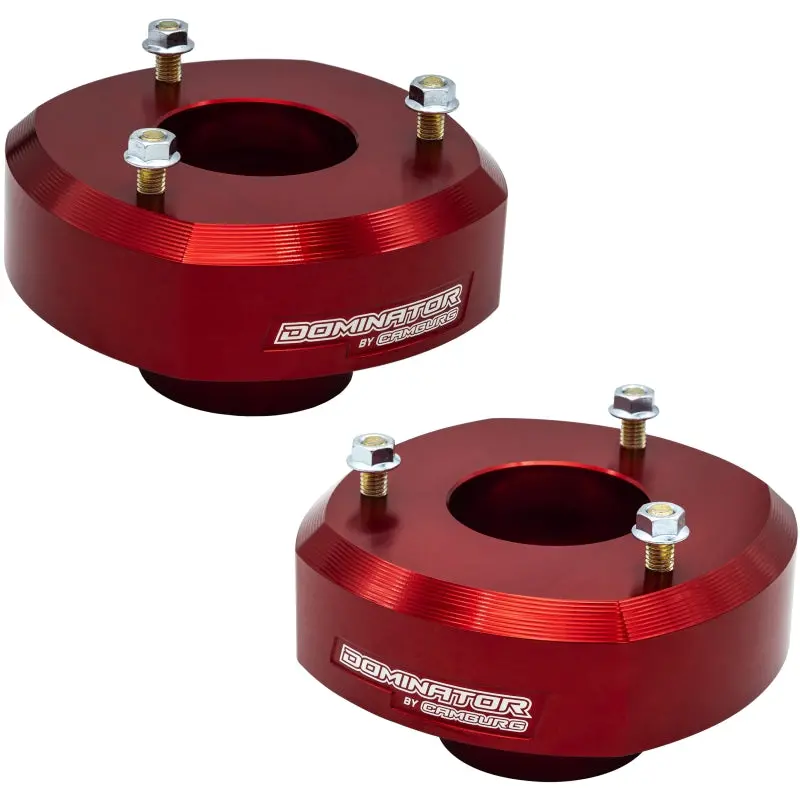 Camburg 19-24 Chevrolet Silverado 1500 2In. Front Spring Preload Spacer Kit (Red) 1