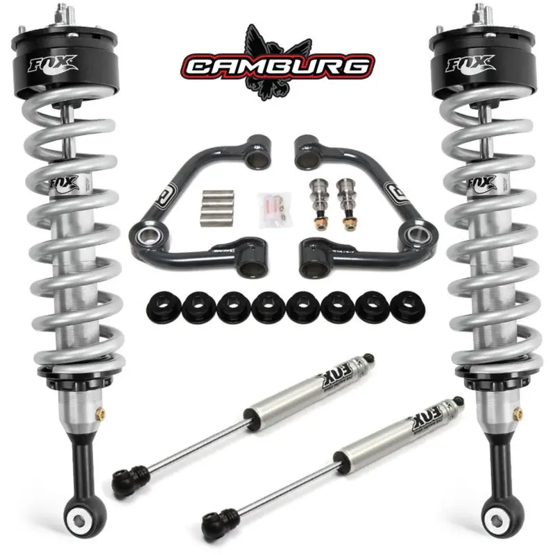 Camburg 21-24 Ford F150 (Excl. Raptor) Performance Lift Kit W/ Fox 2.0 Coilovers 1