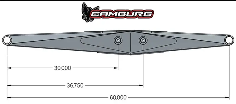Camburg Race Series 60In. Lower Links (Pair) 2