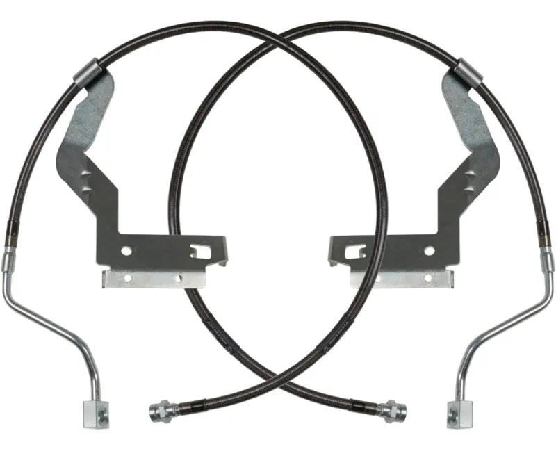Carli 17-23 Ford F250/350 Sd Hardware Braided Brake Lines Leveling Front Only 1