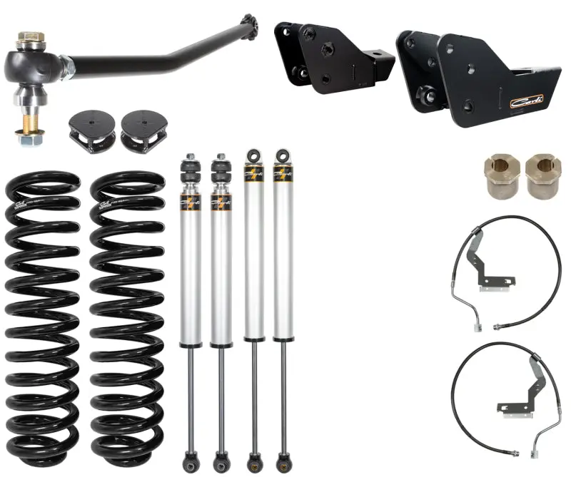 Carli 2023+ Ford F250/F350, Pap Commuter Leveling Suspension, 3.5In Lift 1