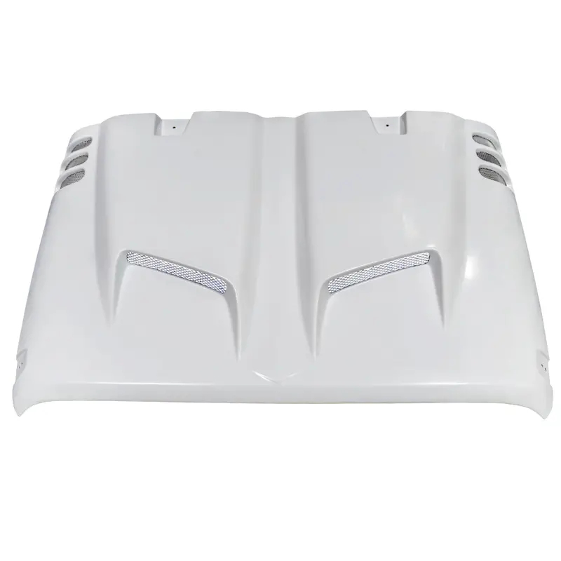 Combat Series Fiber Glass Hood For 07-17 Jeep Wrangler 1