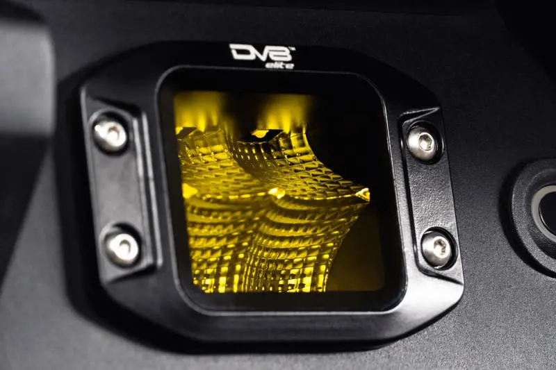 Dv8 3-Inch Elite Series Led Amber Flush Mount Pod Light 2