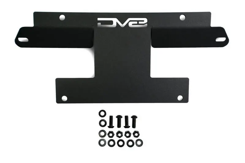 Dv8 Offroad 21-22 Ford Bronco Factory Front Bumper Licence Relocation Bracket - Front 1