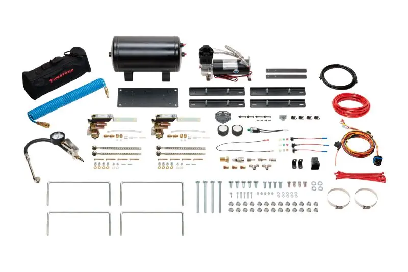 Firestone Air-Rite Air Command Self Leveling Dual Path Kit W/ Onboard Auxiliary Air (Wr17602955) 1
