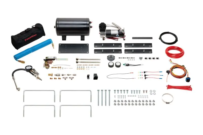 Firestone Air-Rite Air Command Self Leveling Single Path Kit W/ Onboard Auxiliary Air (Wr17602950) 1