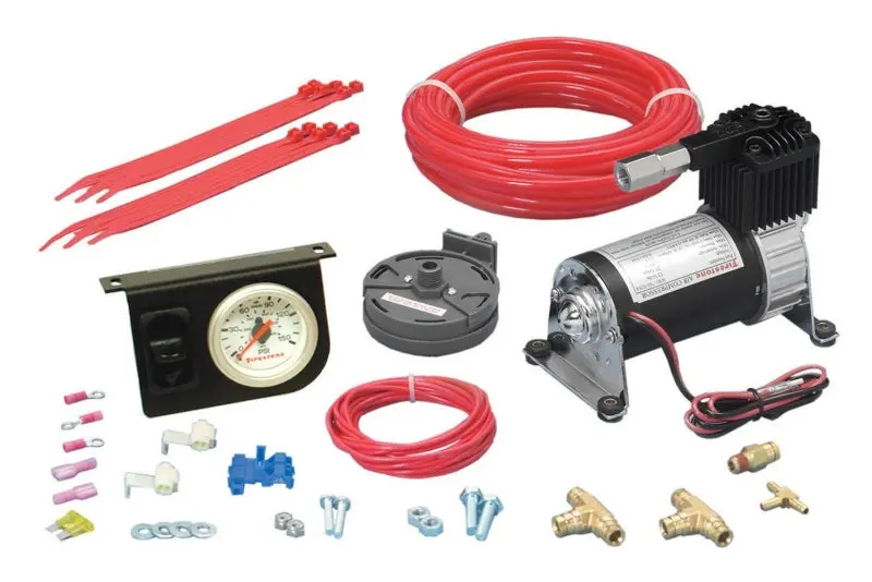 Firestone Level Command Ii Standard Duty Single Analog Air Compressor System Kit (Wr17602158) 1
