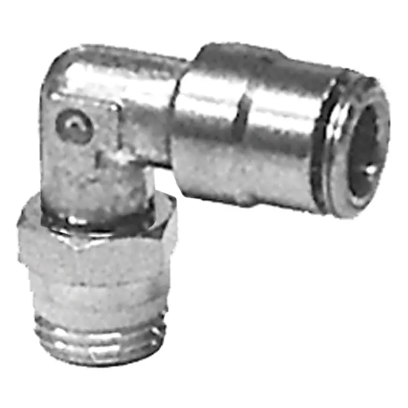 Firestone Male (3/8In. Tubing) 1/2 Npt 90 Degree Elbow Swivel Air Fitting - 25 Pack (Wr17603282) 1