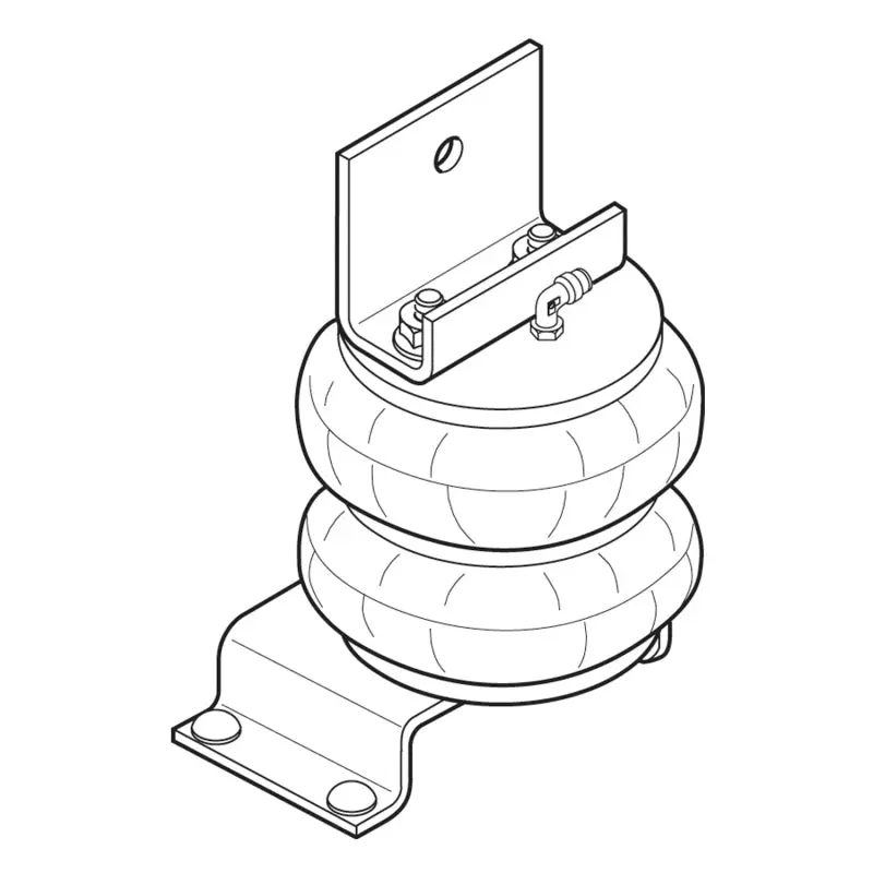Firestone Ride-Rite Air Helper Spring Kit Front 90-07 F35 (W217602070) 1