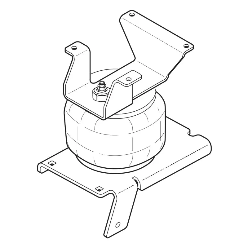 Firestone Ride-Rite Air Helper Spring Kit Rear 03-09 Gm G1500 (W217602423) 1