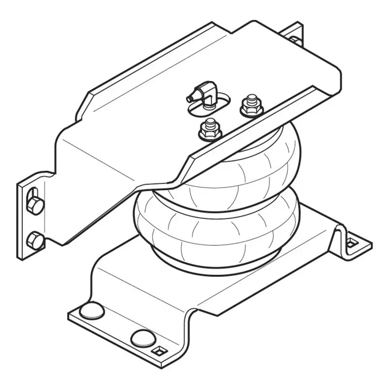 Firestone Ride-Rite Air Helper Spring Kit Rear 96-17 Ford E450 (Commercial W/O Oe Bed) (W217602153) 2