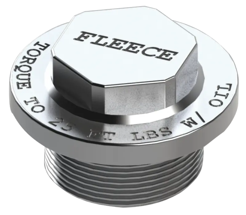 Fleece Performance 01-13 Gm Duramax 6.6L Duramax Turbo Thermostat Delete Plug 2