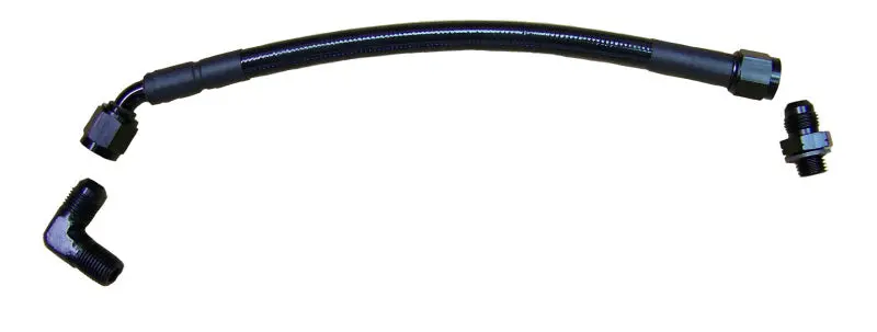 Fleece Performance 03-15 Cummins Turbo Oil Feed Line Kit For S300/S400 Turbos In 2Nd Gen Location 1