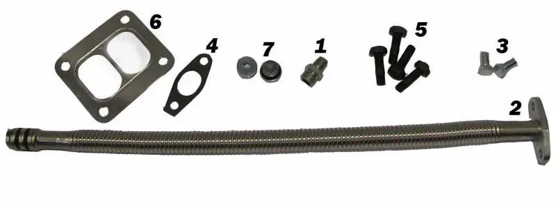 Fleece Performance 07.5-12 Dodge 6.7L Cummins S300-S400 Turbo Installation Kit 1