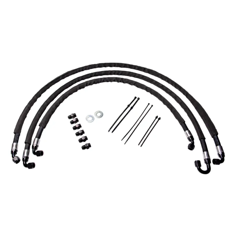 Fleece Performance 11-14 Gm Duramax 2500/3500 Heavy Duty Trans Cooler Lines 1