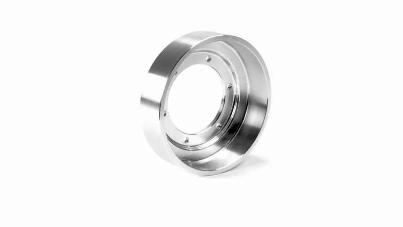 Fleece Performance 13-18 Dodge 2500/3500 Cummins Fan Drive Pulley (Bare Aluminum Finish) 1