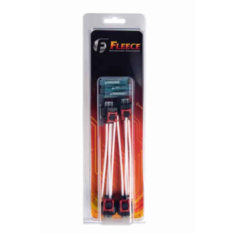 Fleece Performance 17-22 Gm 2500/3500 Duramax Replacement Fuel Injector Connector W/Pigtail (4 Pack) 1